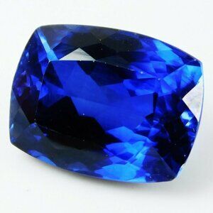 16.30 CT Beautiful Cushion Cut Cylon Blue Sapphire Loose Gemstone C#5